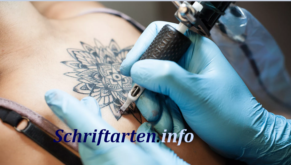 Tattoo schriftarten