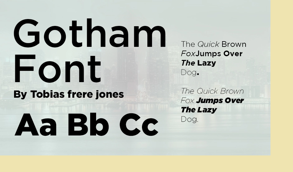 Gotham-Font