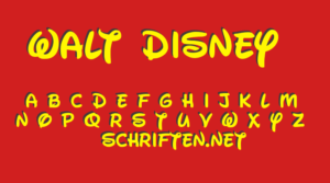 Disney Schrift
