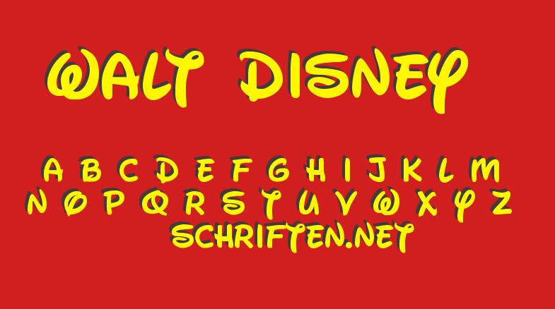 Disney Font