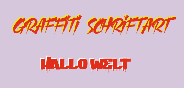 Graffiti Schriftart