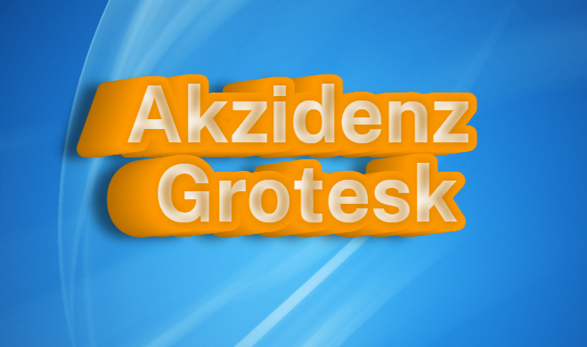 Akzidenz grotesk